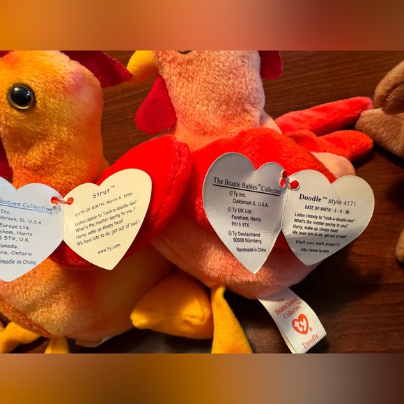 1996 Ty Beanie Babies 11 in lot - Picture 4 of 8